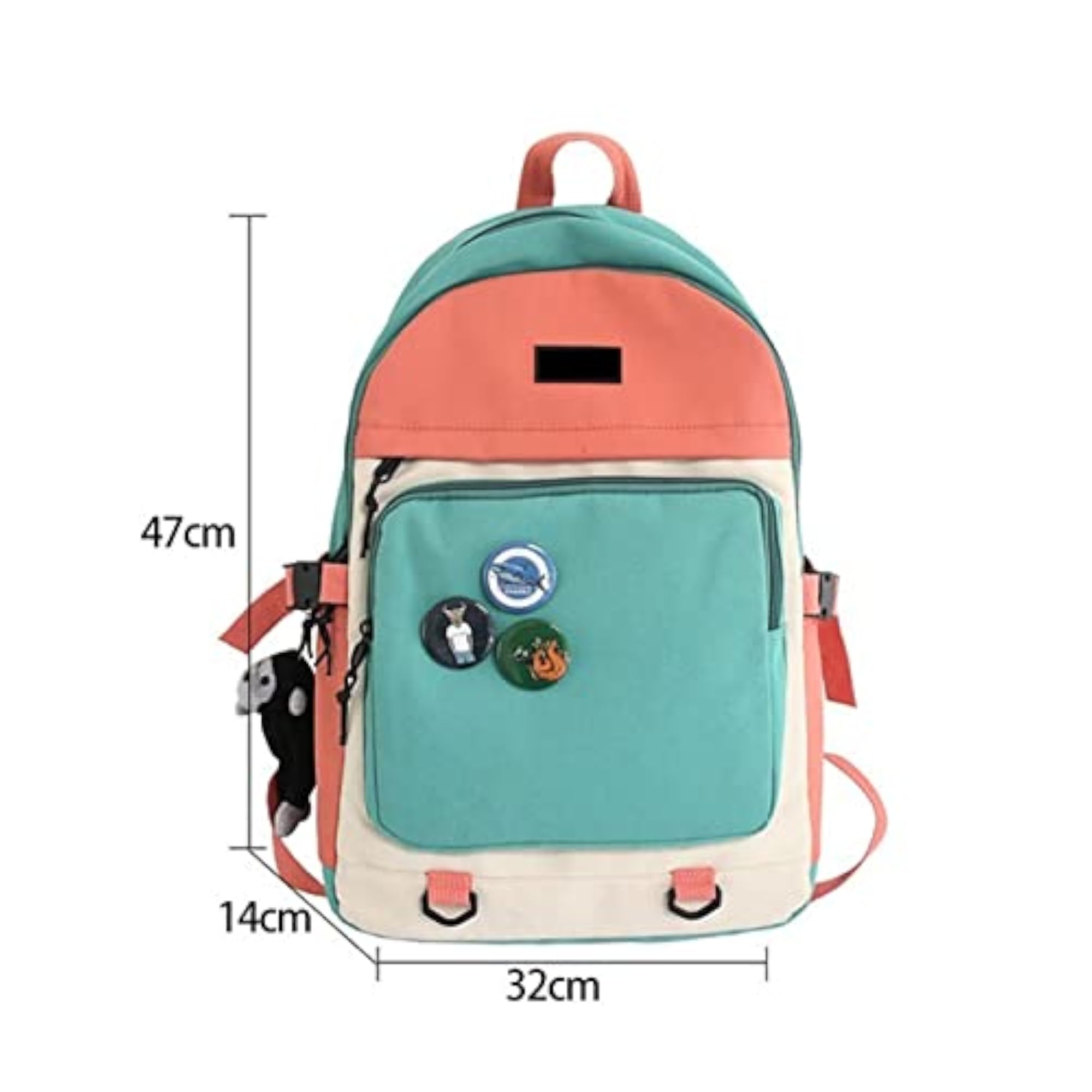 Women's Large Capacity Waterproof Multi-pocket Backpack, Urban Travel