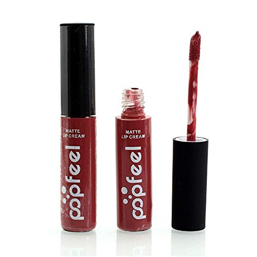 Matte Lipstick Set, Waterproof Long Lasting Liquid Lipsticks Non-Stick Cup Lipstick Set (6 Colors) #TOP4