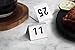 New Star Foodservice 27617 Stainless Steel Tent Style Table Number Card, 1-25, 1.5