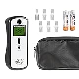 alca Éthylotest numérique de police - Kit complet avec étalonnage gratuit