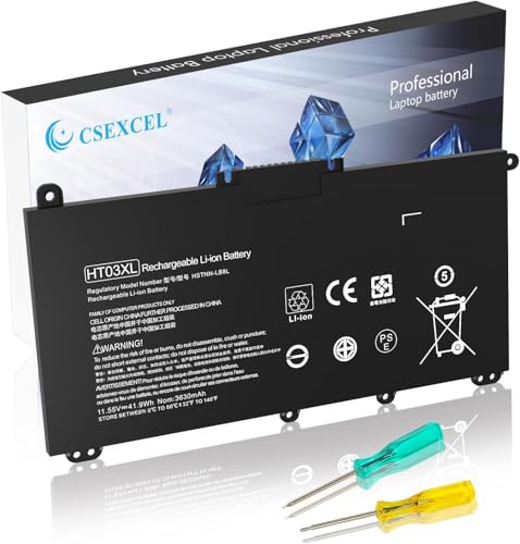 AN·GWEL HT03XL Batería para Laptop Compatible con HP Pavilion 14-CE 14 AN·GWEL HT03XL Batería para Laptop Compatible con HP Pavilion 14-CE 14