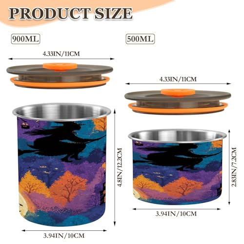 Envase para café acero inoxidable 500 ml miniatura 2