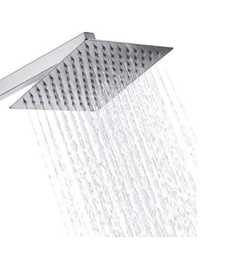 Anlay, SS-304 Grade, Ultra Slim Over Head Shower Without Arm, Chrome Finish (8 * 8) (B0BZCRDBZV) Amazon Price History, Amazon Price Tracker
