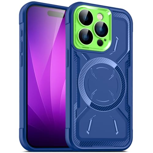 Étui de protection magnétique haut de gamme Hybrid Armor pour iPhone 14 Pro Max