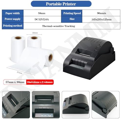 Automatic Gold Testing Kit - Digital Precious Metal Tester, Accurate Density Meter for Gold, Silver, Platinum Purity Measurement & Printer - MDJ600K