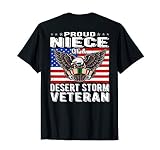 Proud Niece Of Desert Storm Veteran Persian Gulf War Vet T-Shirt