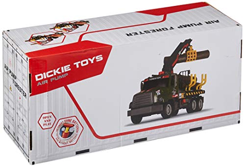 Dickie Toys 12" Air Pump Action Logging Truck Vehicle