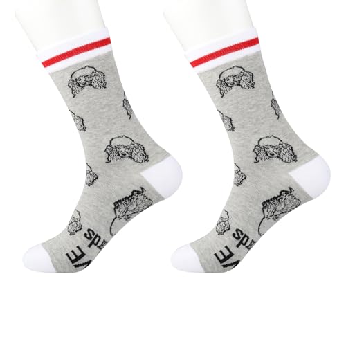I Have Standards 2 Pairs Poodle Socks - Standard Poodle Dog Mom Dad Gift4