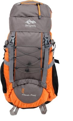 Image of Zero Gravity Climate proof Rucksack Trekking bag ,hiking Backpack 55 Litres (ZG 7113)