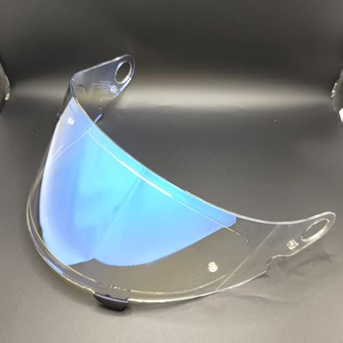 Visière de casque de moto CPB-1V pour SHOEI GLAMSTER bleu