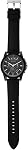 A|X ARMANI EXCHANGE Men's Chronograph Black Silicone Strap Watch (Model: A|X1326)