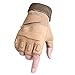 Gants de Moto Gants de Scooter Tactique Unisex idéaux pour Auto Moto Vélo Motocross Combat d'escalade Randonnée et Protection des Autres Activités en Plein Sand Color,M