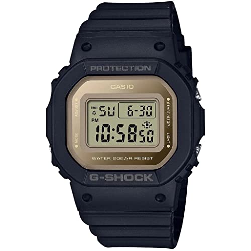 Casio Digital GMD-S5600-1ER, Black/White, Strip