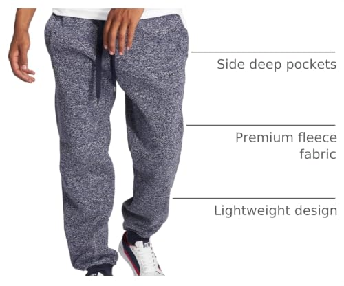 Image of Southpole Men's Basic Fleece Jogger 2pcs Pack