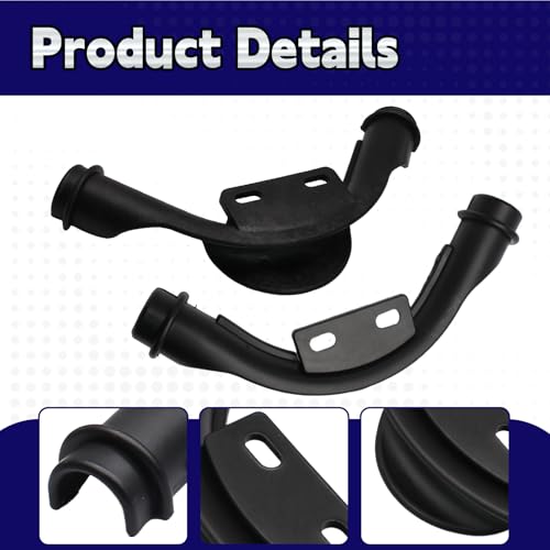 Litoexpe 5 Pack 1 Inch 90 Degree Bend Support, Plastic Polymer Clamps Pex Fittings Clamps Pipe Holder, Floor Heating Pipe Bend Clamps for Floor Heating Plumbers