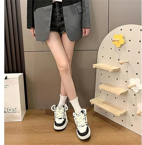 Star Shoes Walking Sneakers for Women,Cute Star Platform Shoes,Chunky Round Toe Casual Breathable Anti Slip Sports Shoes2