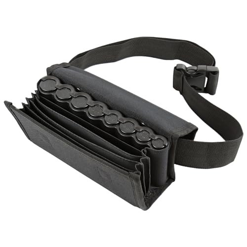 MONEPASS - Sacoche de Service à Rabat Magnétique - Monnayeur Euro Inclus (8 pièces) - Fermeture Magnétique - Idéal pour Les Serveurs