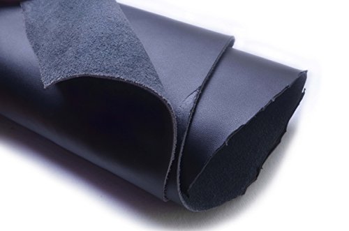 Wento 1.8mm Thick Solid Genuine Leather Finished,Cow Split Leather,Cowhide Leather,Split Hide Leather (15 x 30 cm, Dark Brown)?