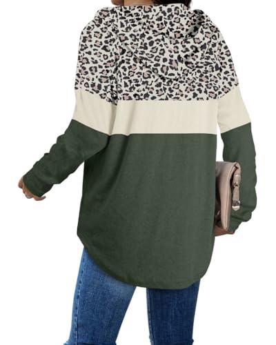 Image of Bofell Womens Fashion Tops Hoodies for Women Pullover Oversized Sweatshirts Long SLeeve Shirts Loose Fit