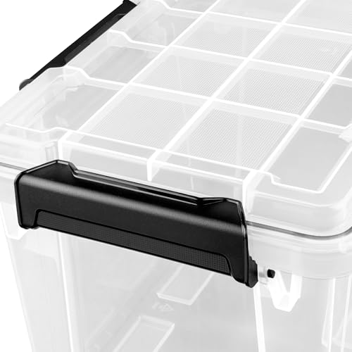 Sterilite Gasket Storage Box with Lids for Home & Office, 34 Quart, 8-Pack - image 9