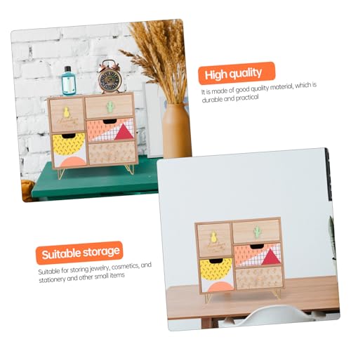 Boîte de rangement en bois à compartiments facile à utiliser chez soi - 3