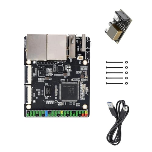 Carte Ethernet Double Gigabit intégrée avec double port réseau et deux fentes USB 2.0