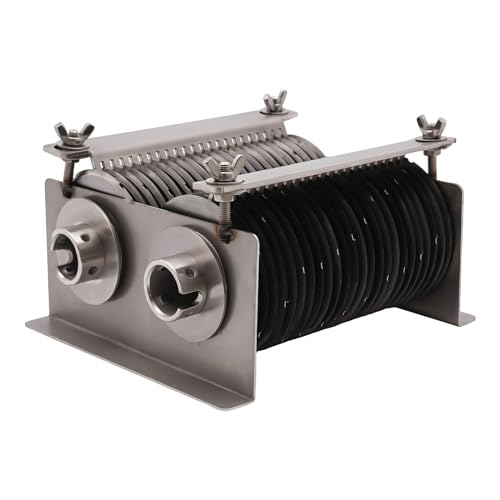 500kg/h Meat Cutting Blade, 5 MM Stainless Steel Blade,Cutter Slicer One Set Blade with External Suspension Design for Frozen Food Factories