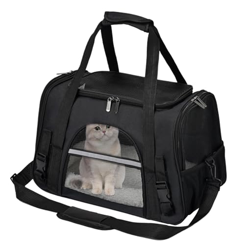 小型犬用ペットキャリア、猫用キャリーバッグ | アウトドア用ペットキャリーバッグ | ペットショルダーバッグ、小型犬キャリア小型犬と猫のためのポータブルペットキャリーバッグ