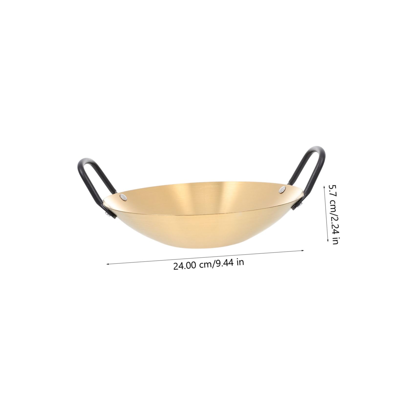 Cabilock Korean Style Stainless Steel Dry Pot Non Stick Cooking Utensil for Kitchen Multifunctional Seafood and Noodle Pot for Home Restaurant Use Easy to Carry