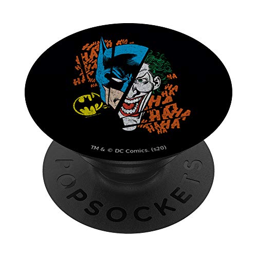 Batman Joker Broken Visage PopSockets Swappable PopGrip