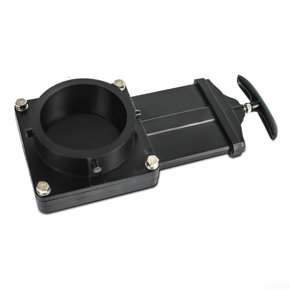 Valvola di scarico in ABS da 7,6 cm per serbatoio delle acque reflue di camper, valvola di scarico di ricambio in plastica resistente, compatibile con camper, camper e rimorchi