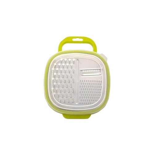 Guyana Green Large Grater Three In One Manual Vegetable Chopper Slicer Cheese Carrot Shredded Potato Grinder French Fish Knife Kitchen Graters For Kitchen (Color : )