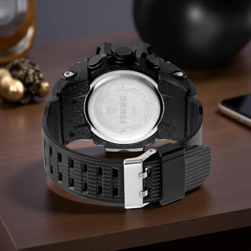 Image of SKMEI Watch for Men 50M Waterproof El Light Countdown Sports Watch Men's Fashion Casual Digital Watch 2245