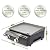 Cuisinart CGG-501 Gourmet Gas Griddle, Two-Burner