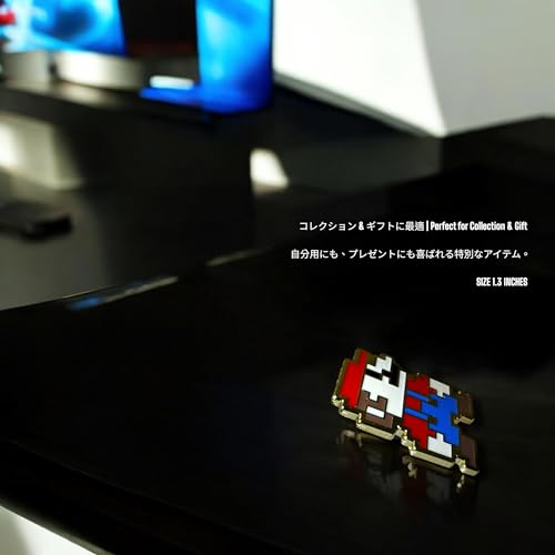 Image of Pixel Pin Pixel brooch Video game pin old school hard enamel pins 80s Cute Cartoon Enamel Pins Gaming Lapel Pin Brooch Badge for Backpack Jackets Anime Pins for Gift Anime Enamel Pin for Clothing Hat Decoration