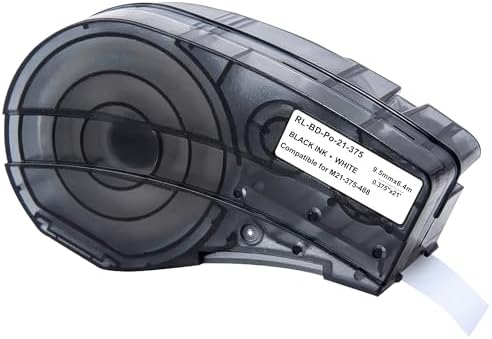 Brother TC-201 Cassette Ruban Originale 12 Mm Noir Sur Blanc – Étiquettes Durables Pour Tout Usage Intérieur & Extérieur