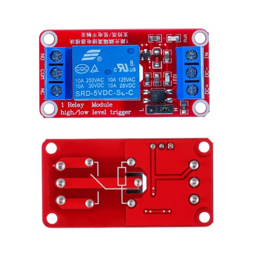 HUAREW 5V One Channel Relay Module Relay Switch with OPTO Isolation High Low Level Trigger (Pack of 10) by HUAREW - Used condition - Image 2
