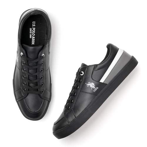 Image of USPA|CLARKIN|Stylish Casual Sneaker Shoes for Man Black