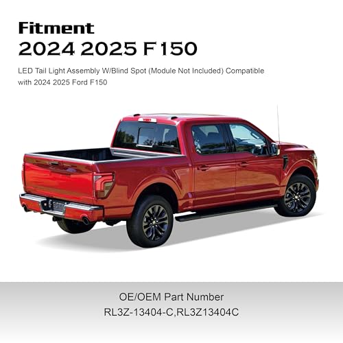 AutoZest Tail Light w/Blind Spot Compatible With 2024-2025 Ford F150 by AutoZest - Used condition - Image 2