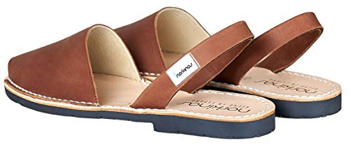 Image of Norkinas Women's Flat, Handmade, Eco-Friendly Avarcas