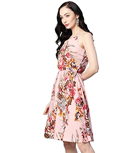 Image of arriva fab Women's Knitted Polyster Printed Dress