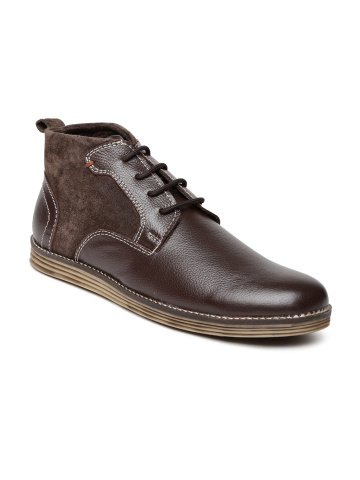 Brown Genuine Leather Boots 