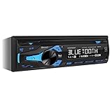 Dual Electronics XDM280BT Single-DIN in-Dash CD Receiver with Bluetooth, Blue, 2.07x2.37x5.18 inches