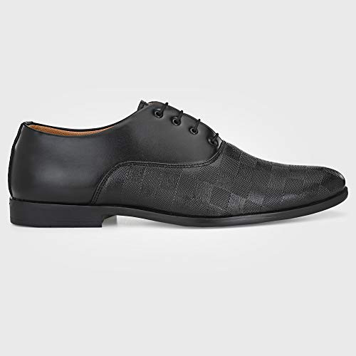 Image of Centrino Mens Formal Shoes|Elegant Lace Up Derby for Business & Casual Wear | Premium Craftsmanship for a Stylish & Sophisticated Look | Cushioned Insole for All-Day Comfort & Support (3401)