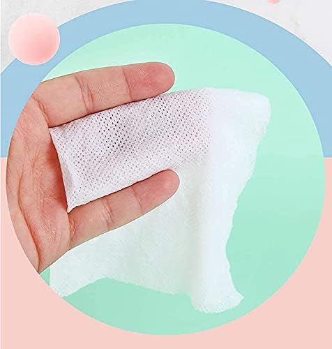 Jucoan 300 PCS Mini Compressed Cotton Towels, Disposable Tablet Towels, Portable Camping Coin Napkin Tissue Face WashCloth for Home Outdoor Travel Hotel Beauty Salon