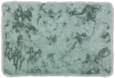 Schöner Wohnen Kollektion Dywanik łazienkowy 60 x 90 cm, zestaw 2 sztuk  bardzo puszysty mata łazienkowa biała  dekoracyjna mata łazienkowa nadaje się do prania i antypoślizgowy