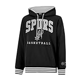 Ultra Game Mens NBA Official Premium Embroidered MVP Hoodie Sweatshirt, San Antonio Spurs, Team Color, 3X-Large