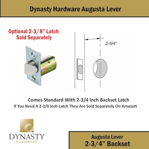 Dynasty Hardware AUG-30-26D Grade 2 Commercial Duty Passage Lever thumb #3