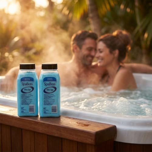 SpaBoss Ultra-Spa Water Softener 800g, Pack of 2