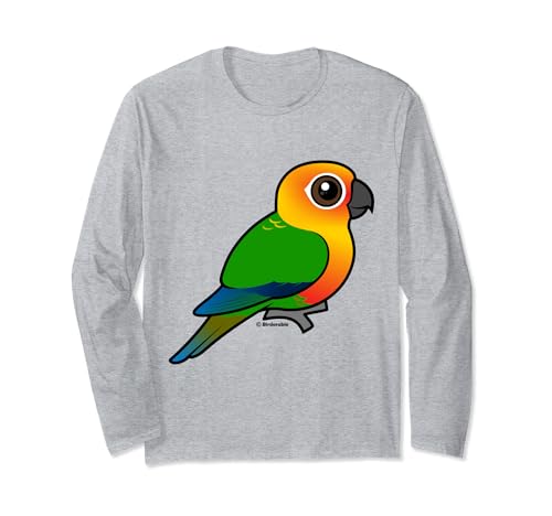 Cute Cartoon Jandaya Conure Jenday Parakeet Birdorable Bird Long Sleeve T-Shirt